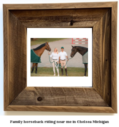 family horseback riding near me in Chelsea, Michigan